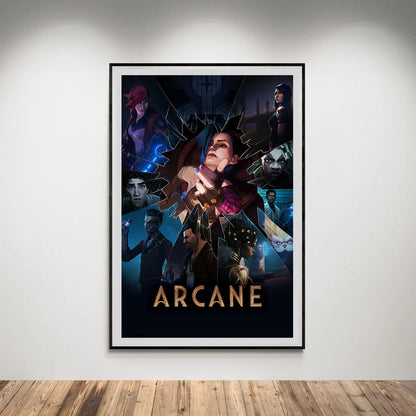 Flex Designs Poster Arcane Key Visual 8 x 10" Home Goods - TV Show 2021 TV Show Poster
