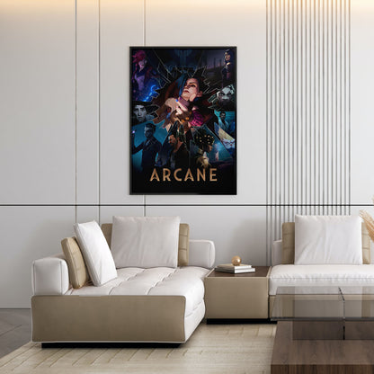 Flex Designs Poster Arcane Key Visual 5 x 7" Home Goods - TV Show 2021 TV Show Poster