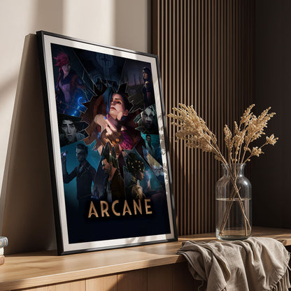 Flex Designs Poster Arcane Key Visual 5 x 7" Home Goods - TV Show 2021 TV Show Poster