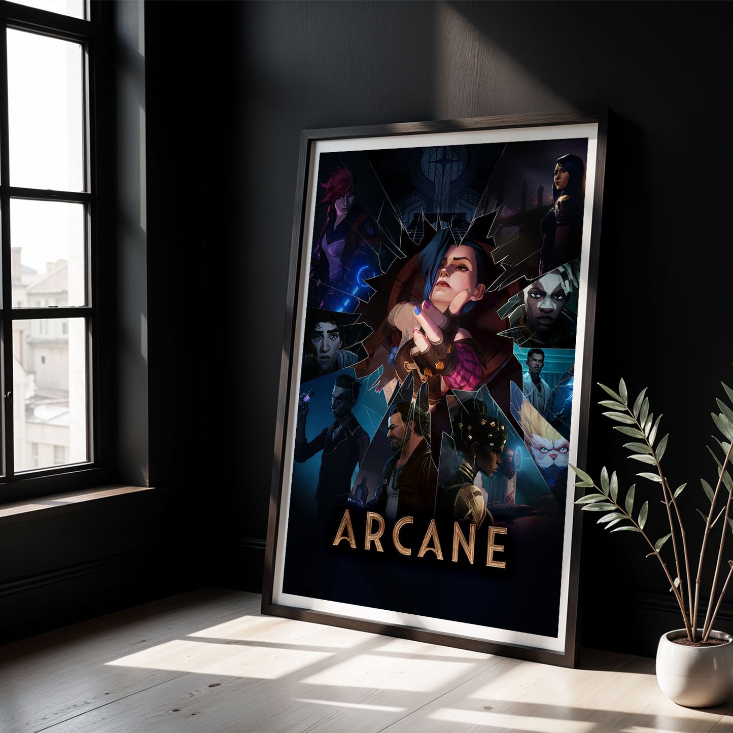Flex Designs Poster Arcane Key Visual 8 x 10" Home Goods - TV Show 2021 TV Show Poster