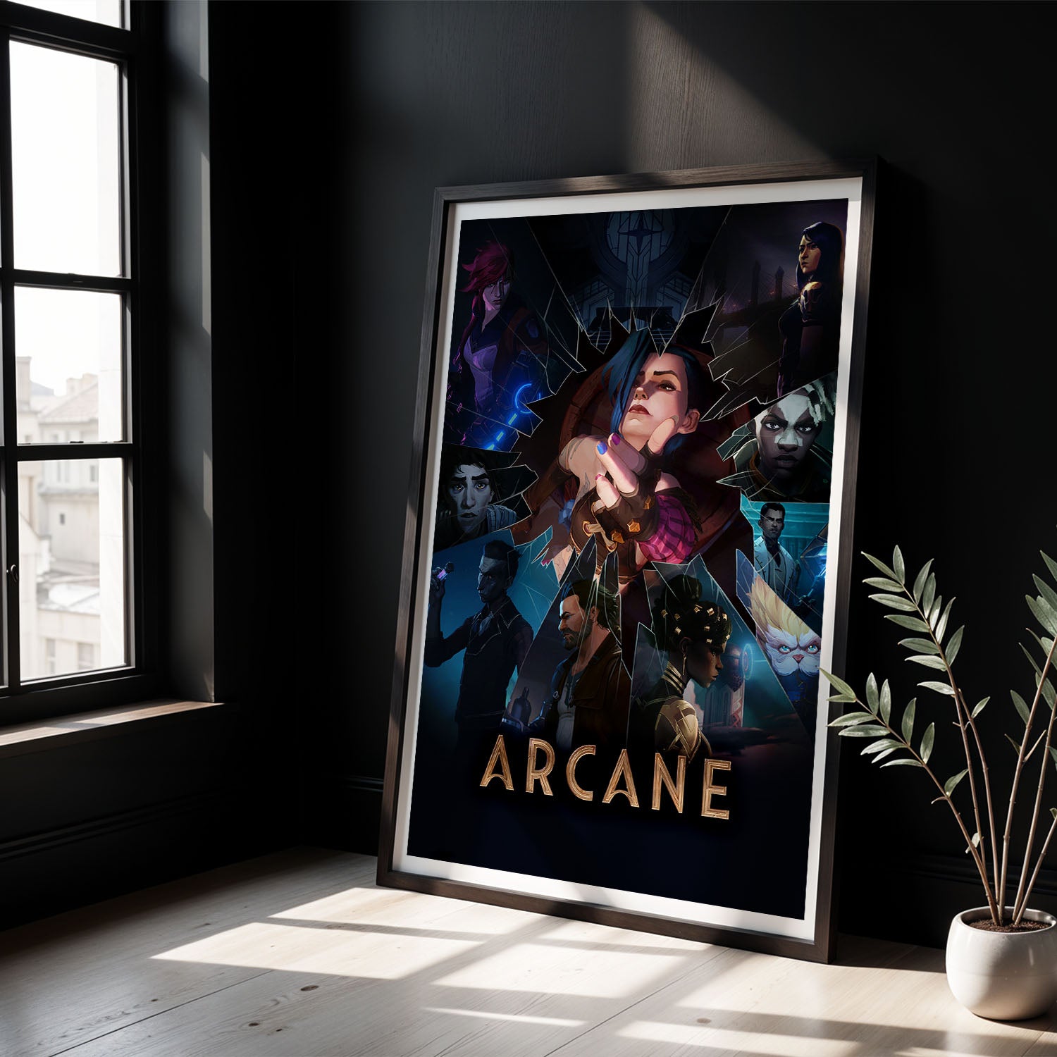 Flex Designs Poster Arcane Key Visual 8 x 10" Home Goods - TV Show 2021 TV Show Poster