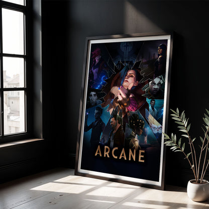 Flex Designs Poster Arcane Key Visual 8 x 10" Home Goods - TV Show 2021 TV Show Poster