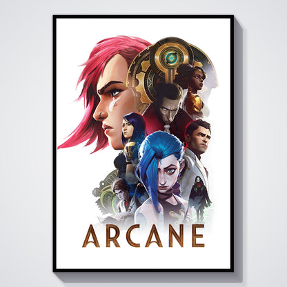 Flex Designs Poster Arcane 5 x 7" Home Goods - TV Show 2021 TV Show Poster