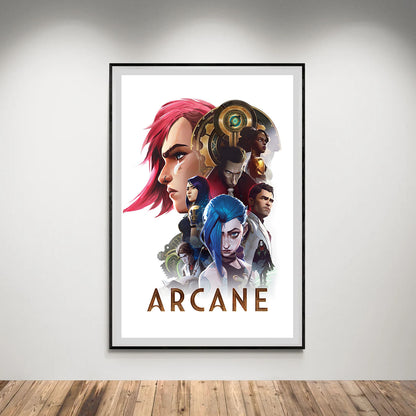 Flex Designs Poster Arcane 8 x 10" Home Goods - TV Show 2021 TV Show Poster