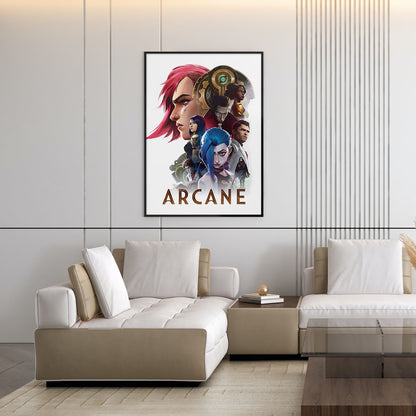 Flex Designs Poster Arcane 5 x 7" Home Goods - TV Show 2021 TV Show Poster