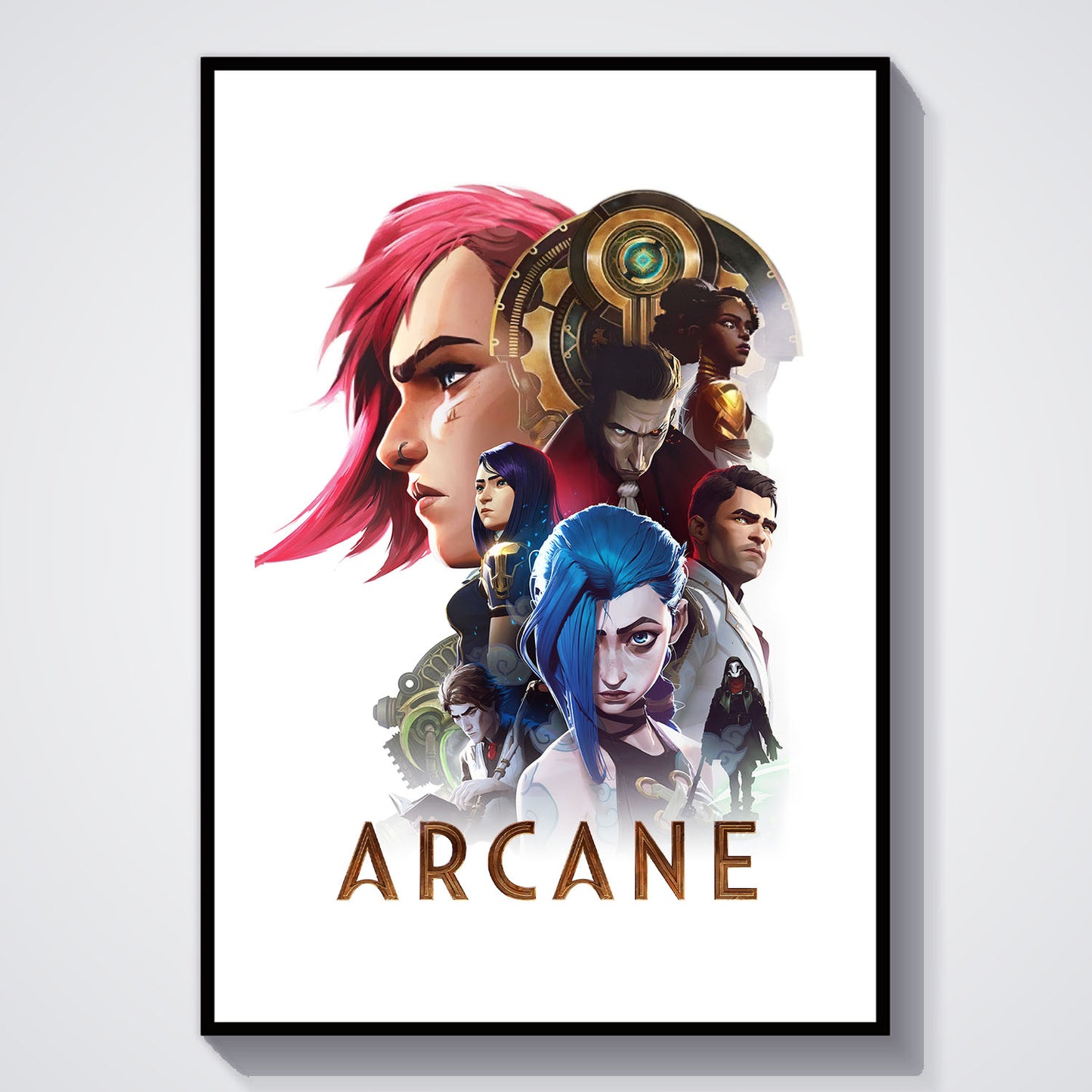 Flex Designs Poster Arcane 8 x 10" Home Goods - TV Show 2021 TV Show Poster