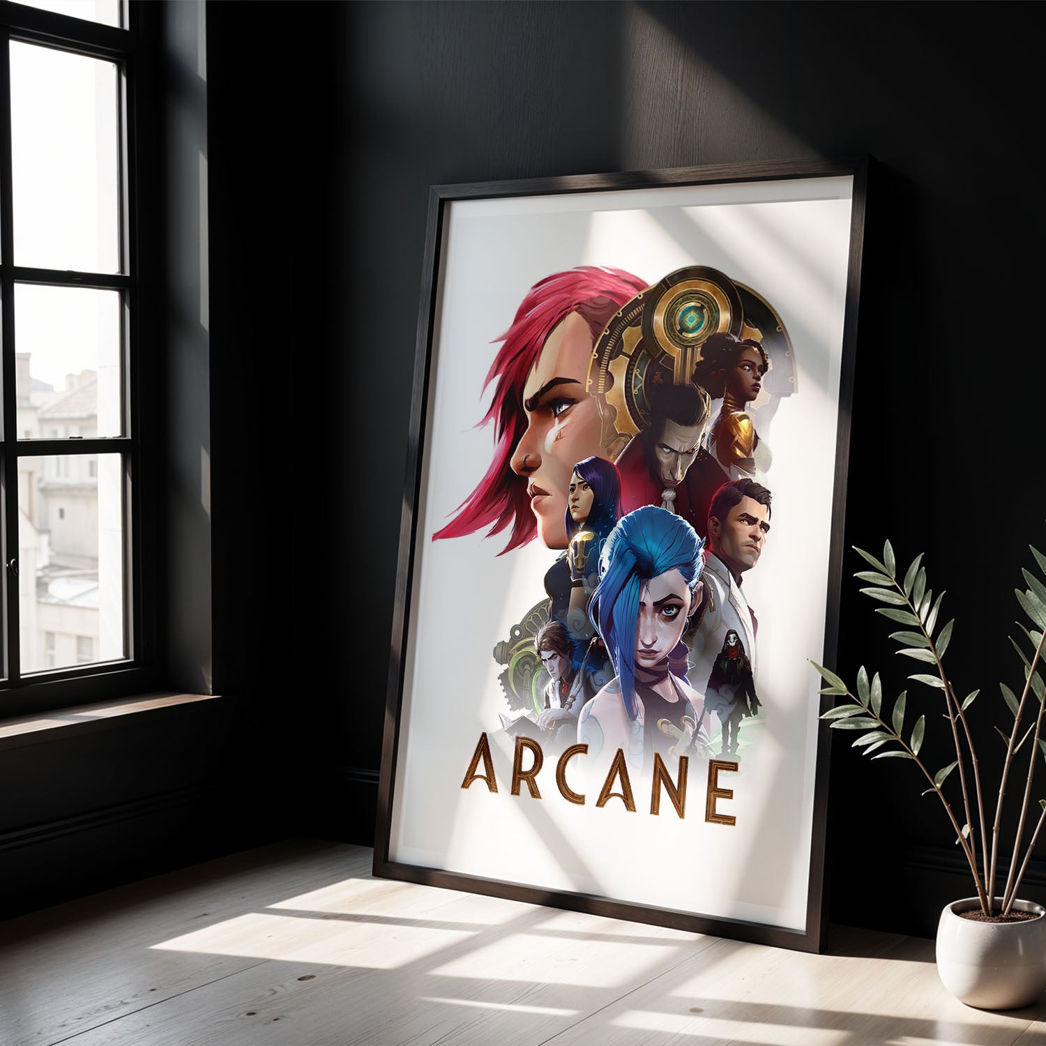 Flex Designs Poster Arcane 8 x 10" Home Goods - TV Show 2021 TV Show Poster