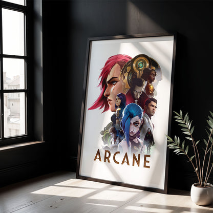 Flex Designs Poster Arcane 8 x 10" Home Goods - TV Show 2021 TV Show Poster