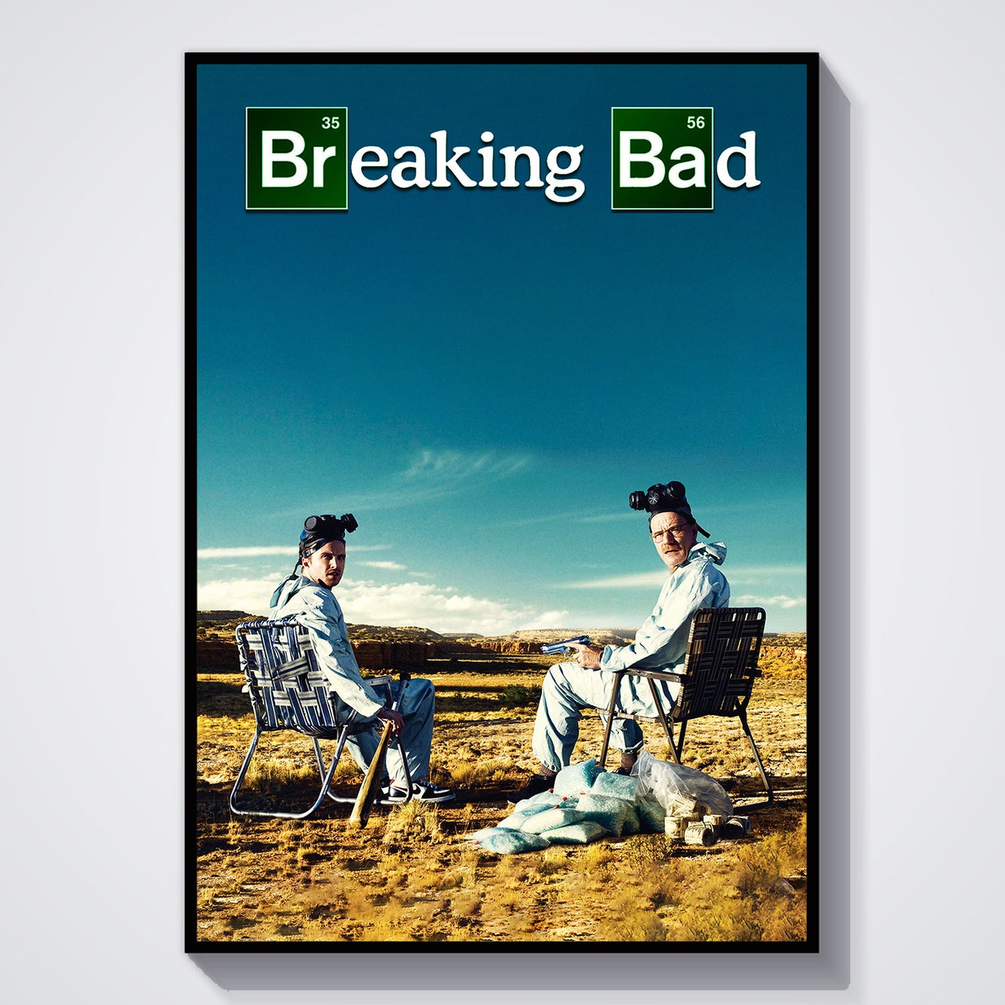 Flex Designs Poster Breaking Bad Alternate 5 x 7" Home Goods - TV Show 2008 TV Show Poster