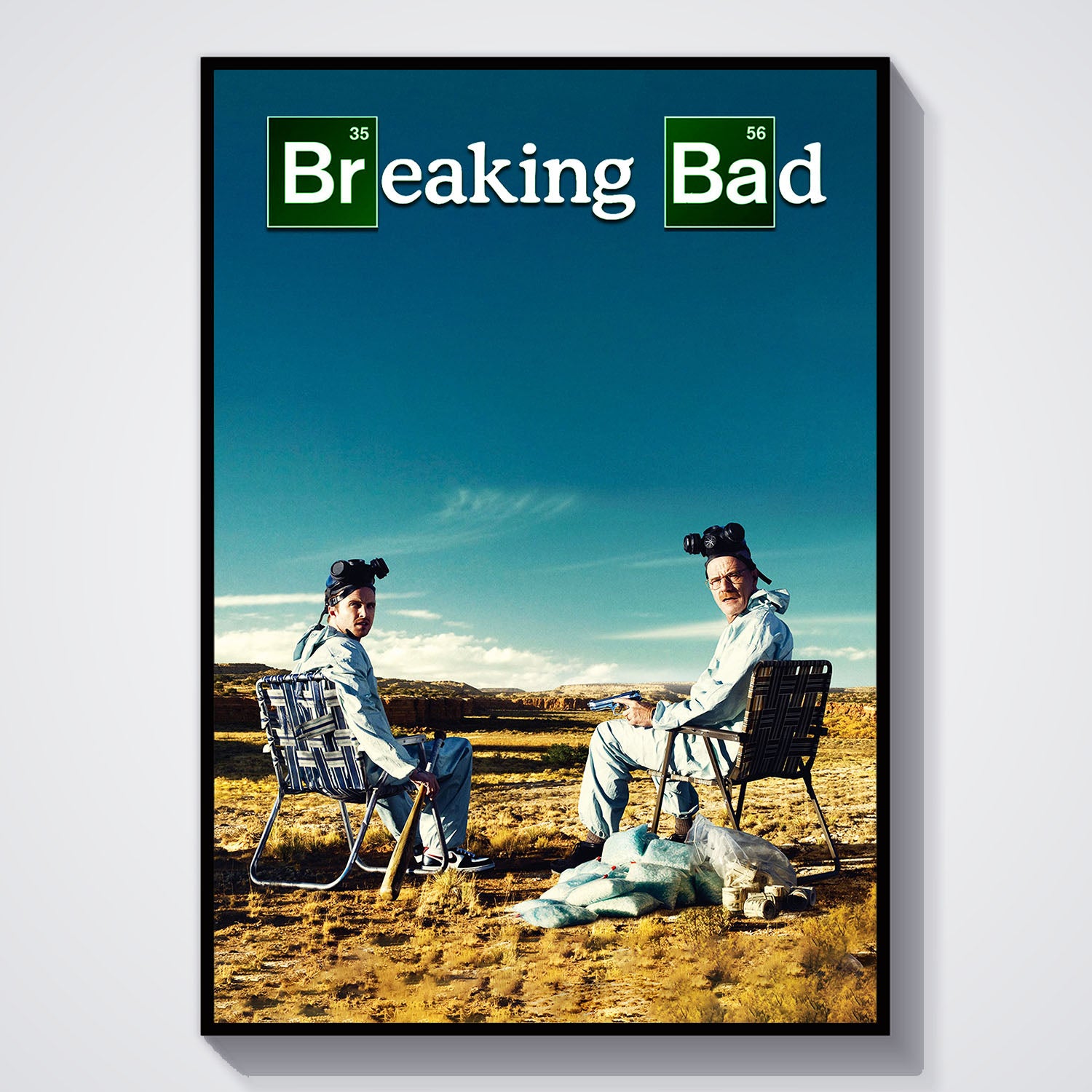 Flex Designs Poster Breaking Bad Alternate 5 x 7" Home Goods - TV Show 2008 TV Show Poster