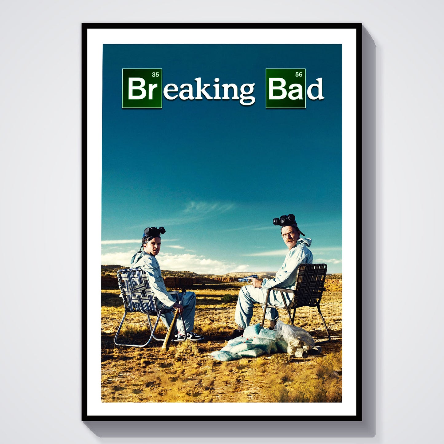 Flex Designs Poster Breaking Bad Alternate 8 x 10" Home Goods - TV Show 2008 TV Show Poster