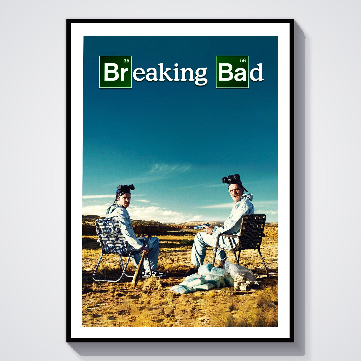 Flex Designs Poster Breaking Bad Alternate 8 x 10" Home Goods - TV Show 2008 TV Show Poster