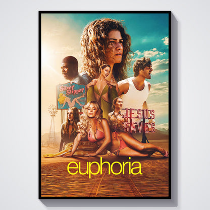 Flex Designs Poster Euphoria Season 3 5 x 7" Home Goods - TV Show 2026 TV Show Poster