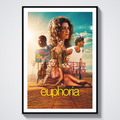Flex Designs Poster Euphoria Season 3 8 x 10" Home Goods - TV Show 2026 TV Show Poster
