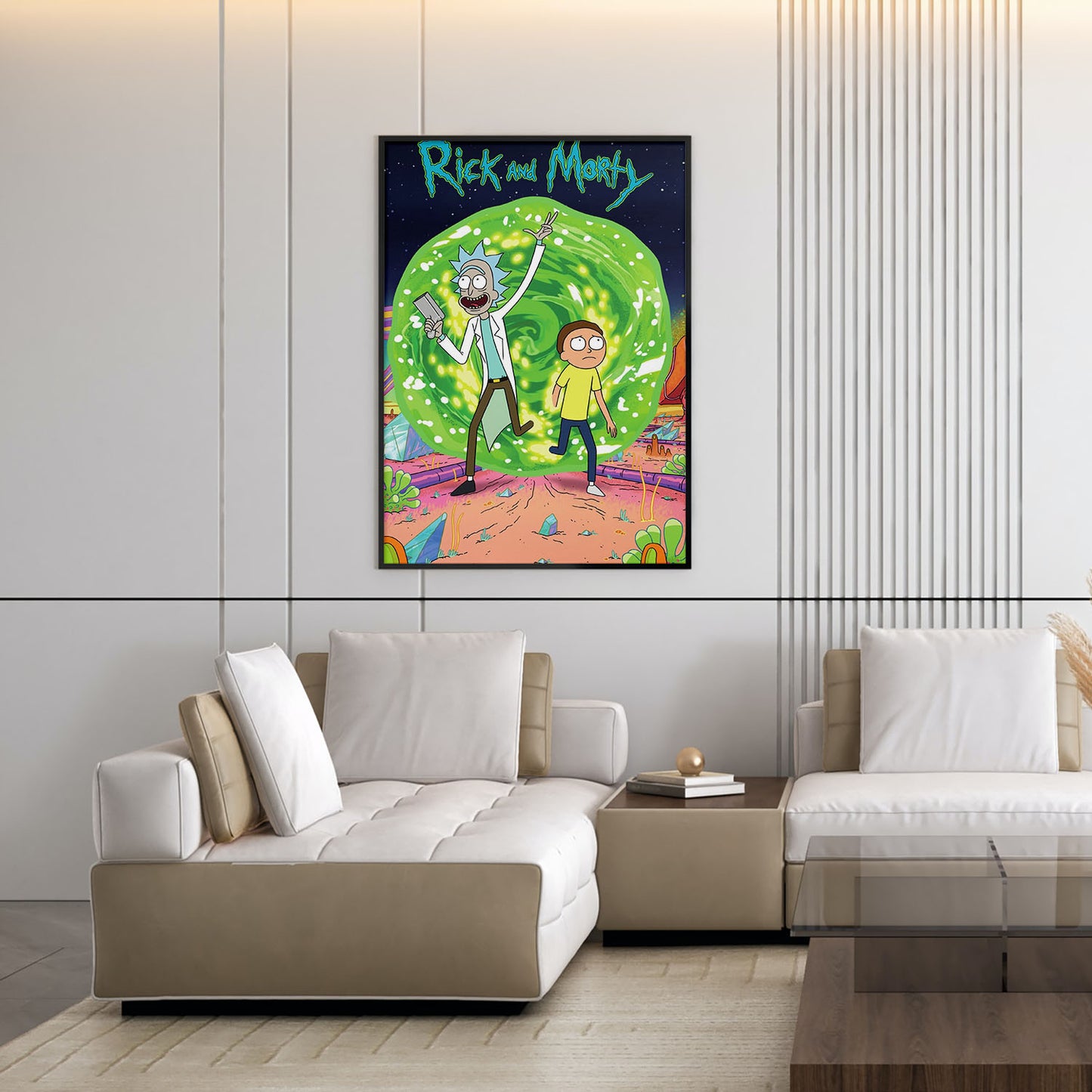 Flex Designs Poster Rick and Morty Alternate 5 x 7" Home Goods - TV Show 2013 TV Show Poster