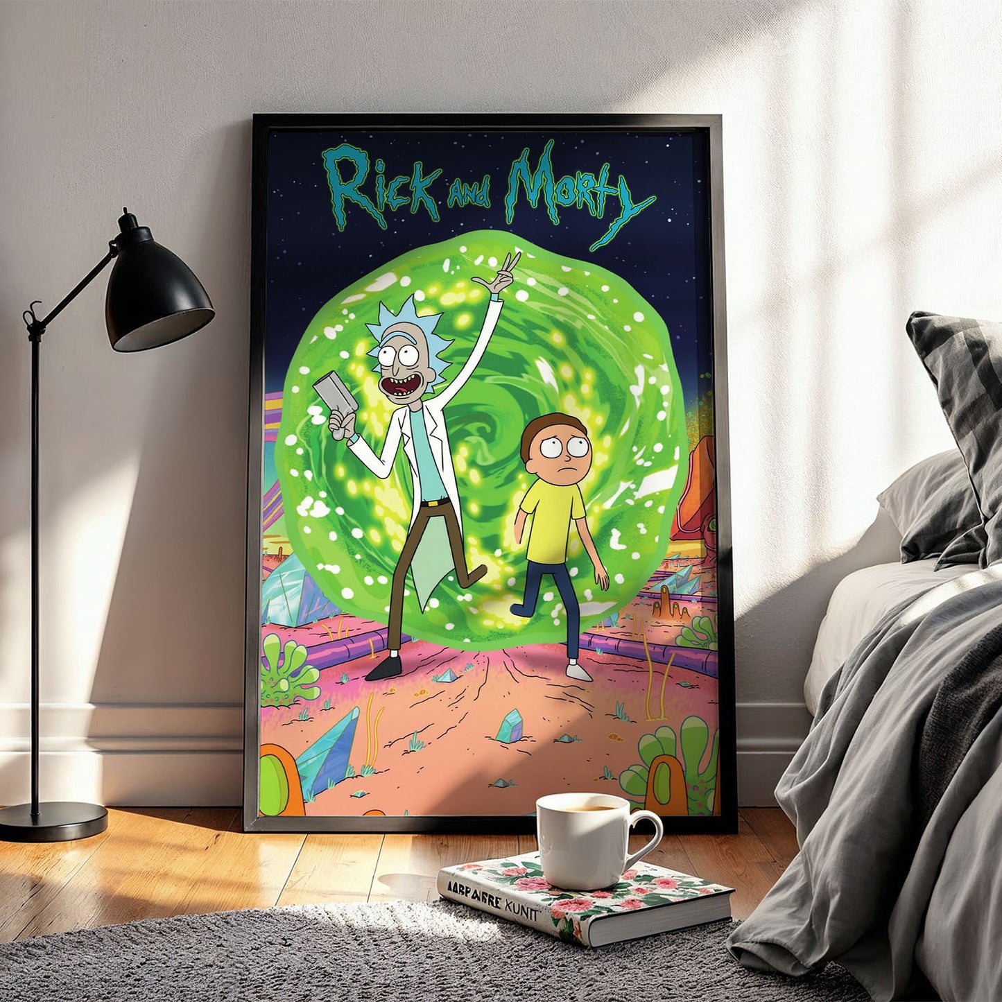 Flex Designs Poster Rick and Morty Alternate 5 x 7" Home Goods - TV Show 2013 TV Show Poster