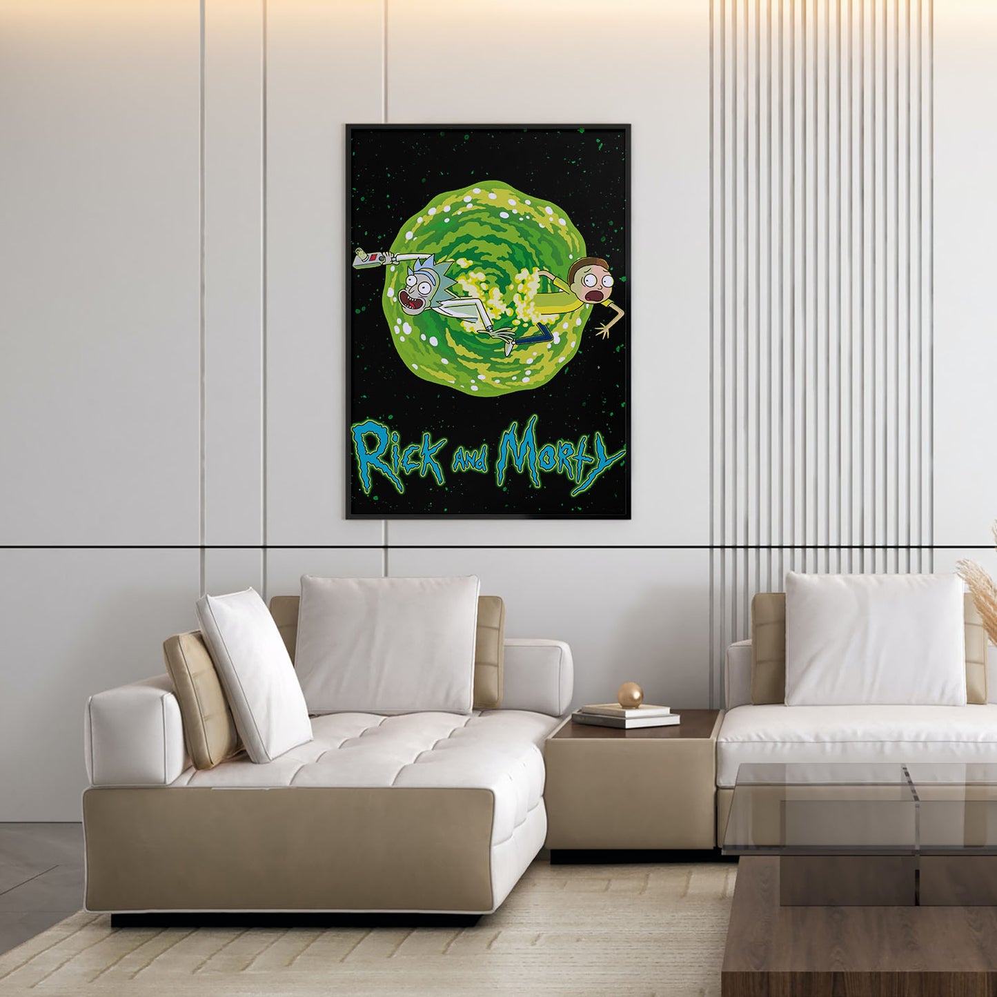 Flex Designs Poster Rick and Morty 5 x 7" Home Goods - TV Show 2013 TV Show Poster