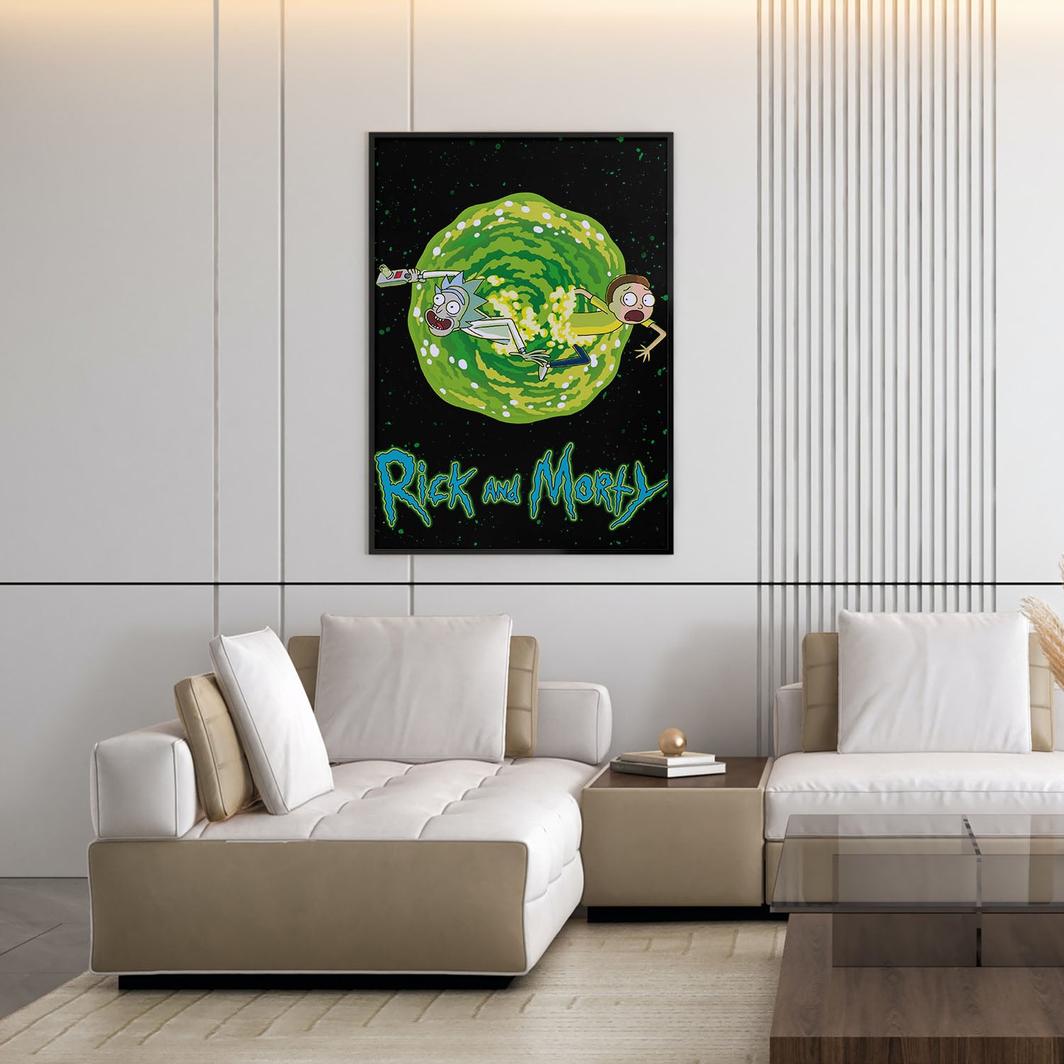 Flex Designs Poster Rick and Morty 5 x 7" Home Goods - TV Show 2013 TV Show Poster