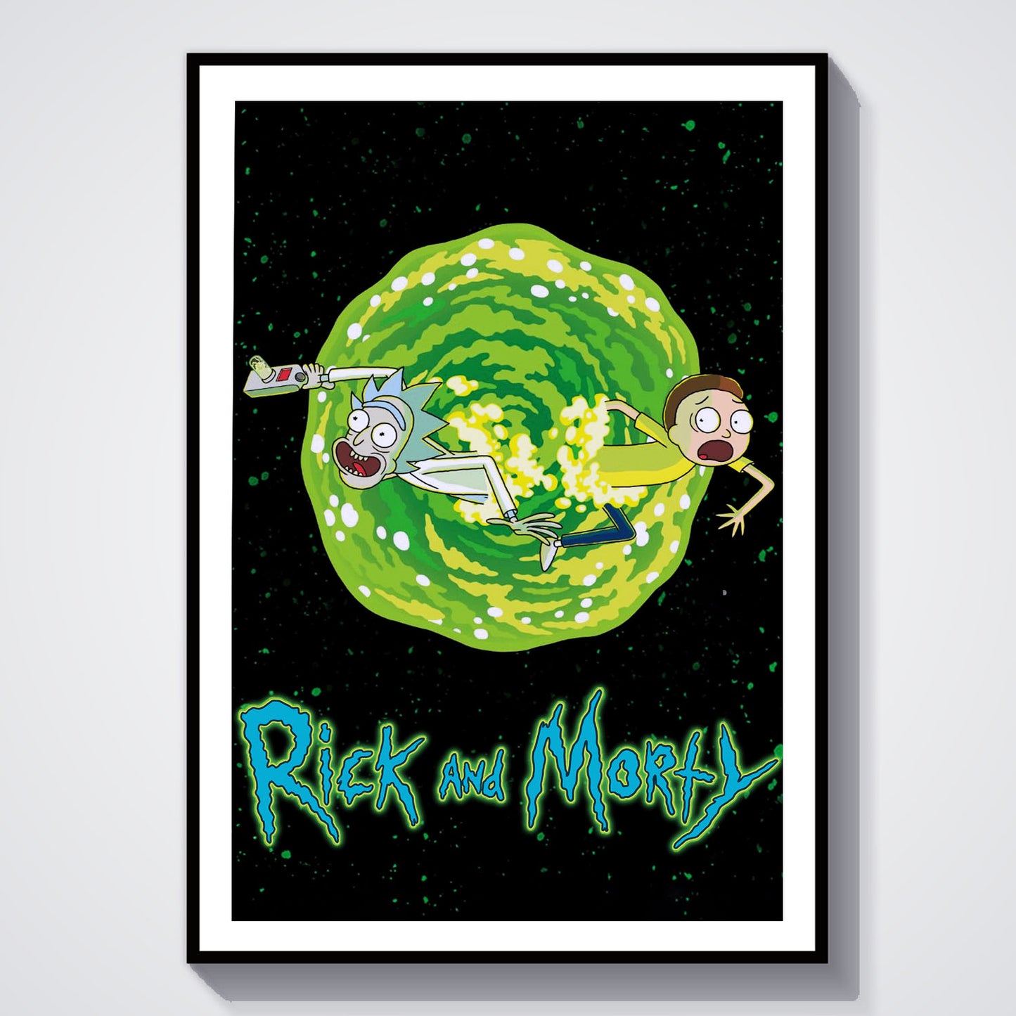 Flex Designs Poster Rick and Morty 8 x 10" Home Goods - TV Show 2013 TV Show Poster