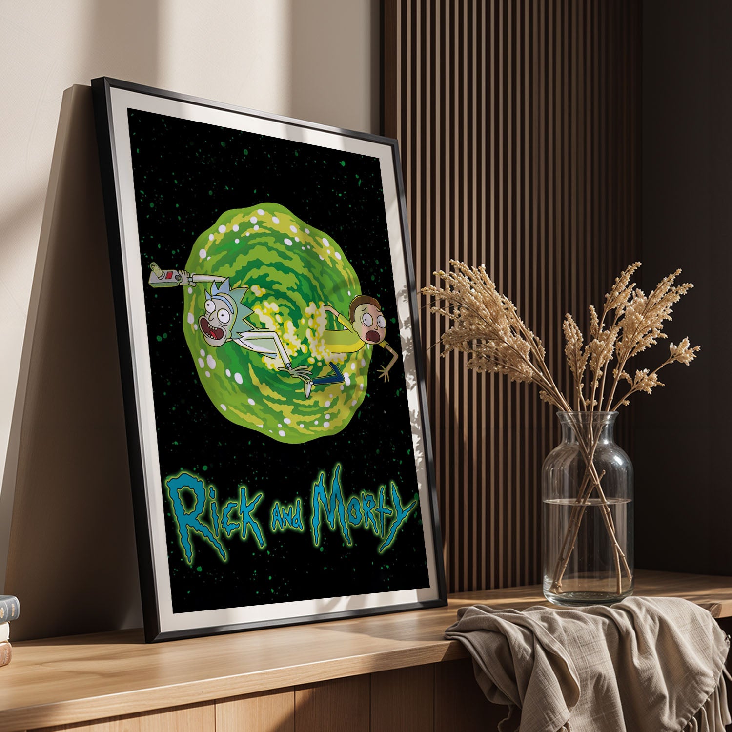 Flex Designs Poster Rick and Morty 5 x 7" Home Goods - TV Show 2013 TV Show Poster