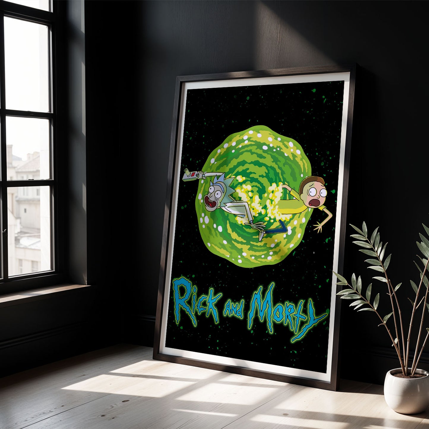 Flex Designs Poster Rick and Morty 8 x 10" Home Goods - TV Show 2013 TV Show Poster