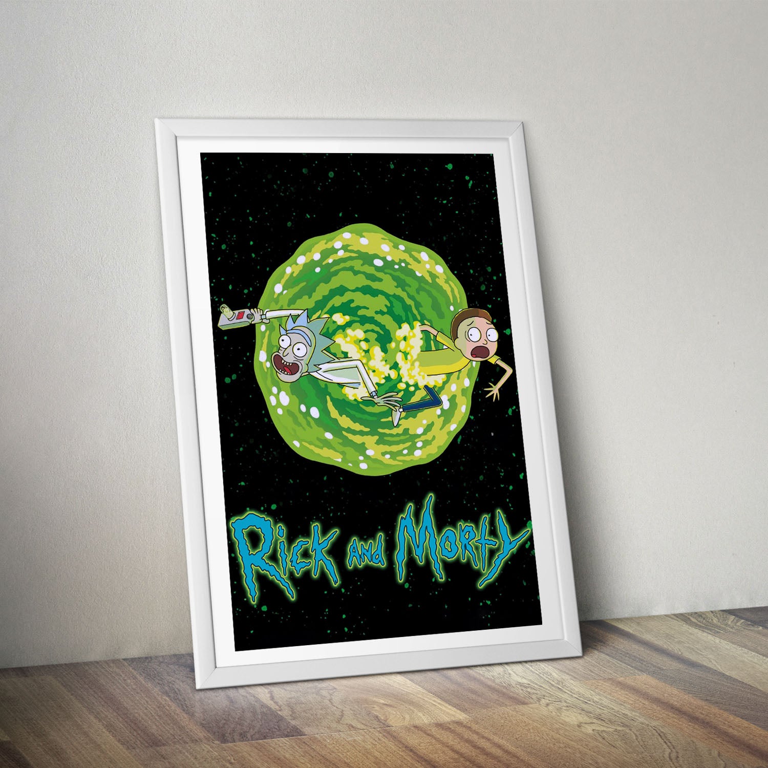 Flex Designs Poster Rick and Morty 8 x 10" Home Goods - TV Show 2013 TV Show Poster