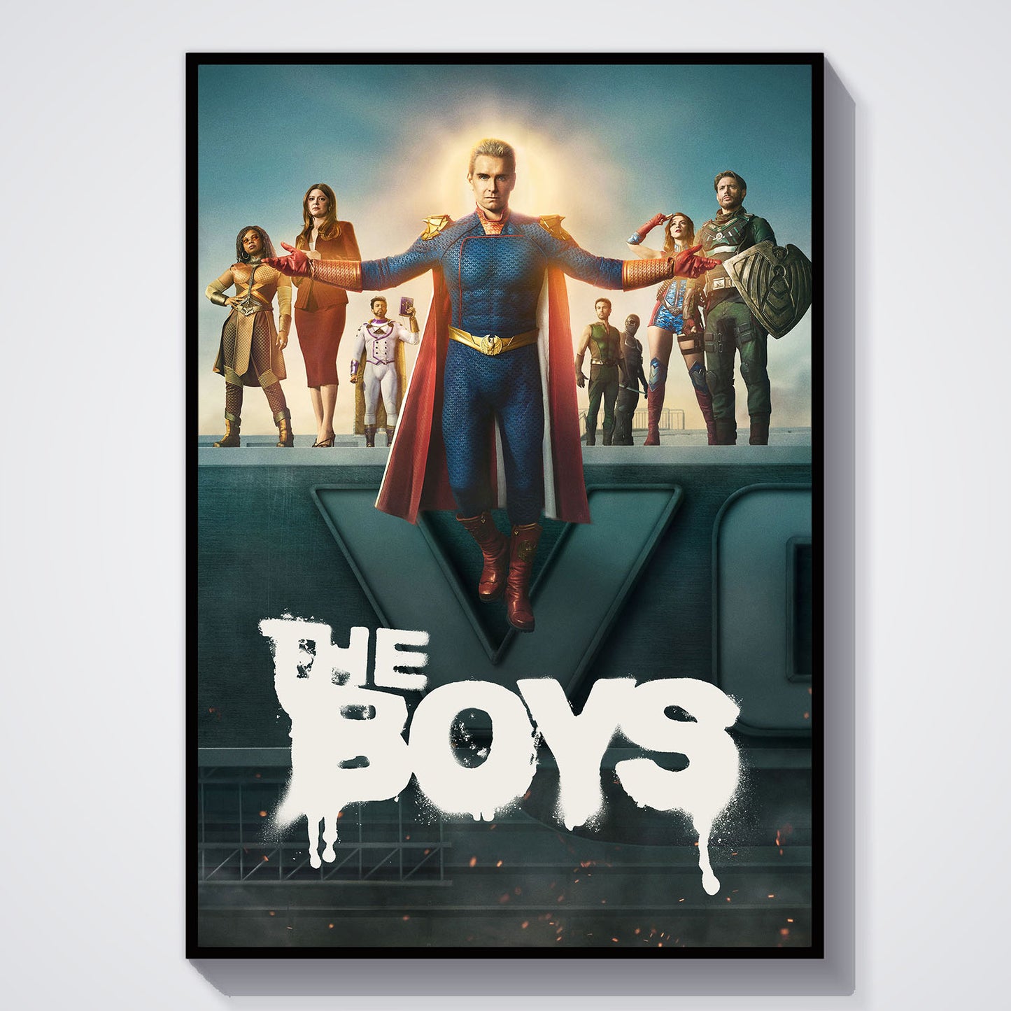 Flex Designs Poster The Boys Season 5 5 x 7" Home Goods - TV Show 2026 TV Show Poster