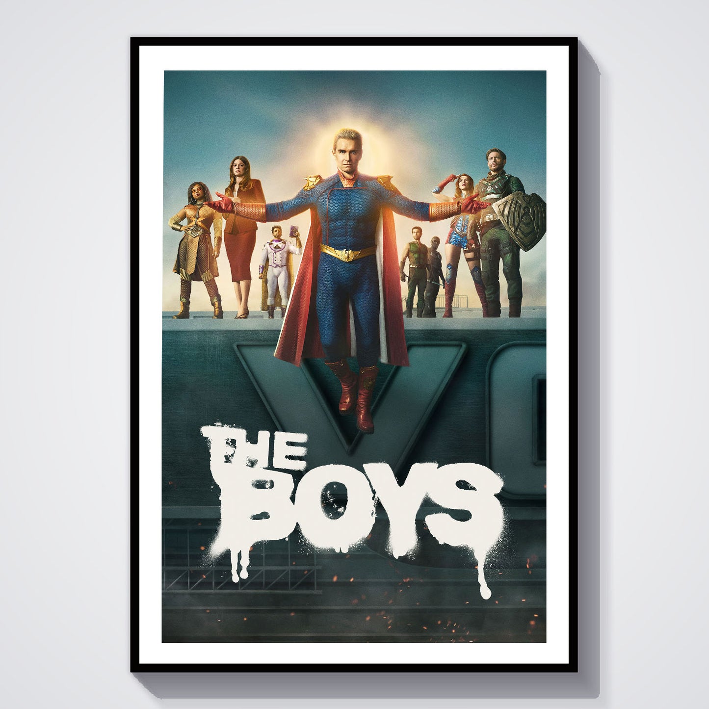 Flex Designs Poster The Boys Season 5 8 x 10" Home Goods - TV Show 2026 TV Show Poster