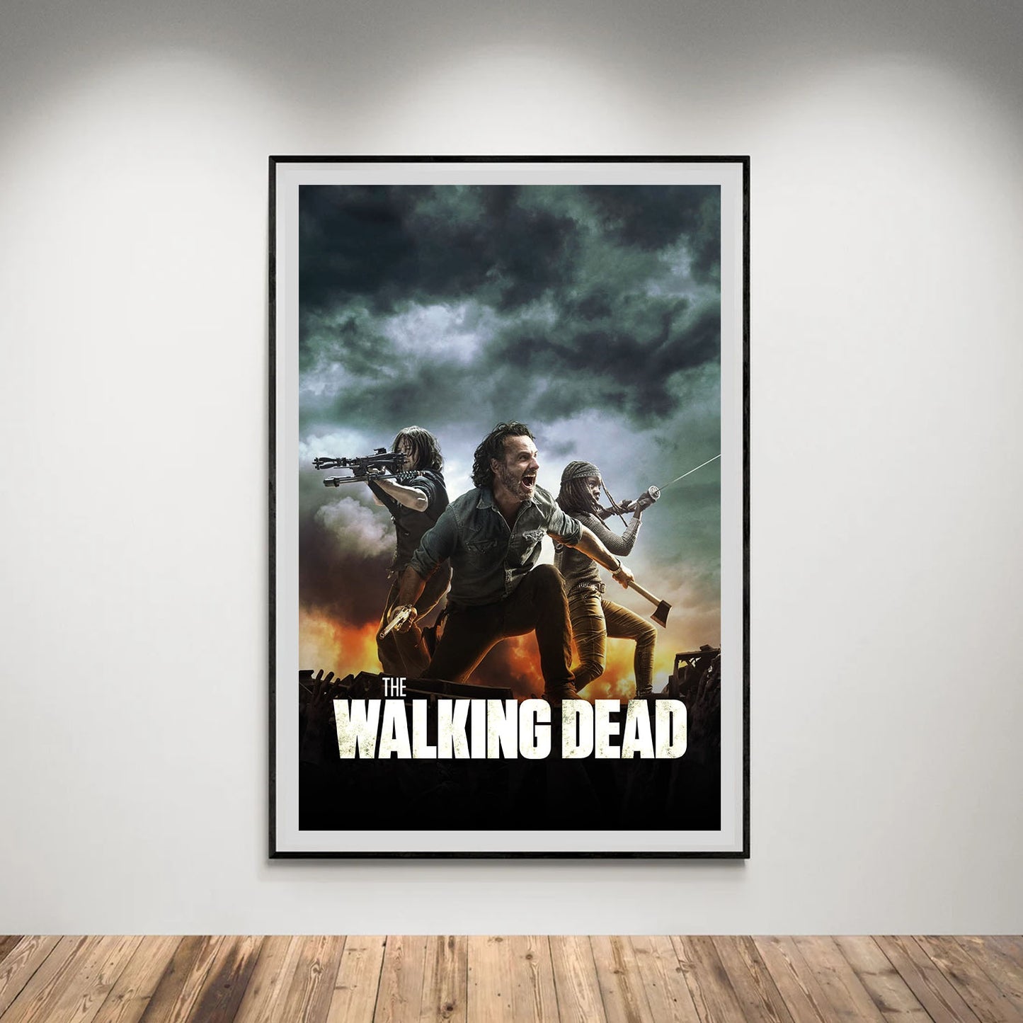 Flex Designs Poster The Walking Dead Key Art 8 x 10" Home Goods - TV Show 2010 TV Show Poster