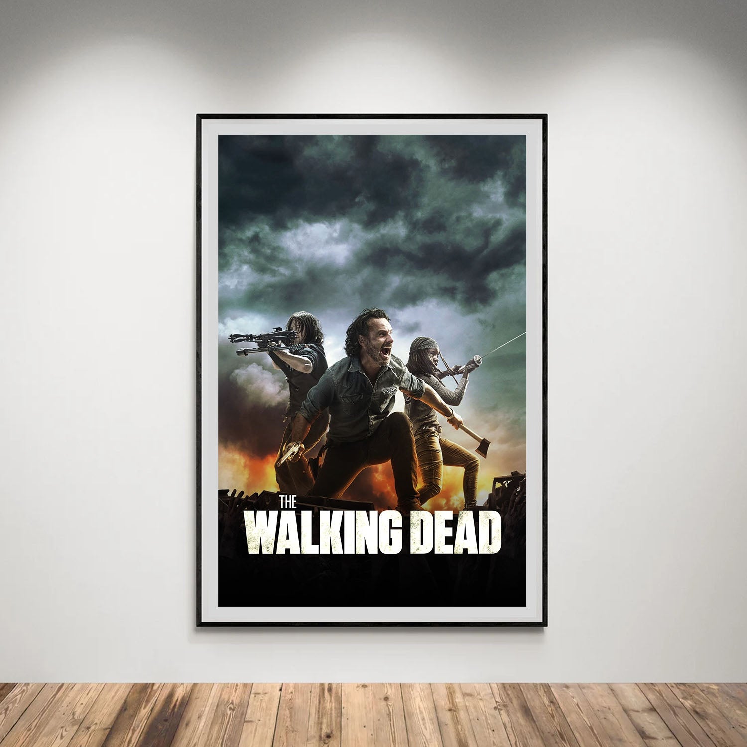 Flex Designs Poster The Walking Dead Key Art 8 x 10" Home Goods - TV Show 2010 TV Show Poster
