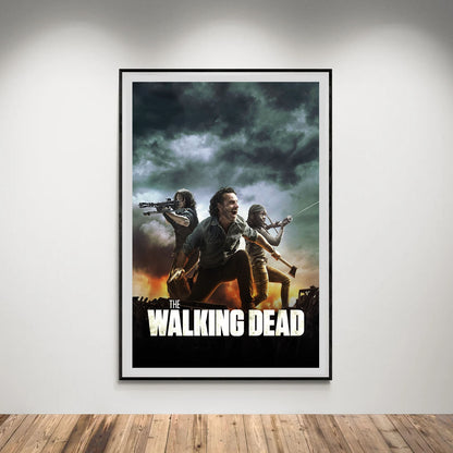 Flex Designs Poster The Walking Dead Key Art 8 x 10" Home Goods - TV Show 2010 TV Show Poster