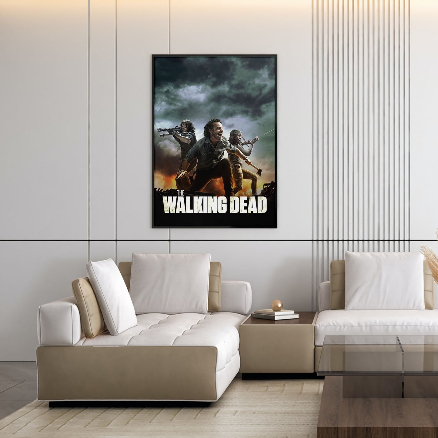 Flex Designs Poster The Walking Dead Key Art 5 x 7" Home Goods - TV Show 2010 TV Show Poster