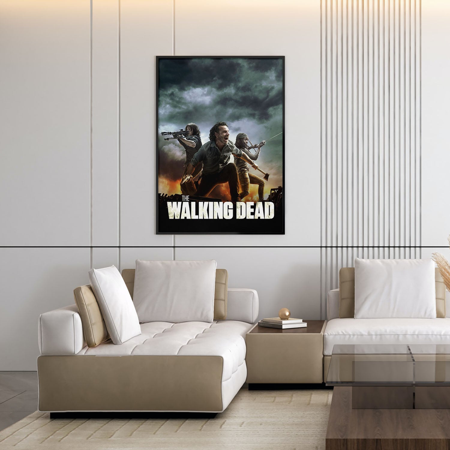 Flex Designs Poster The Walking Dead Key Art 5 x 7" Home Goods - TV Show 2010 TV Show Poster