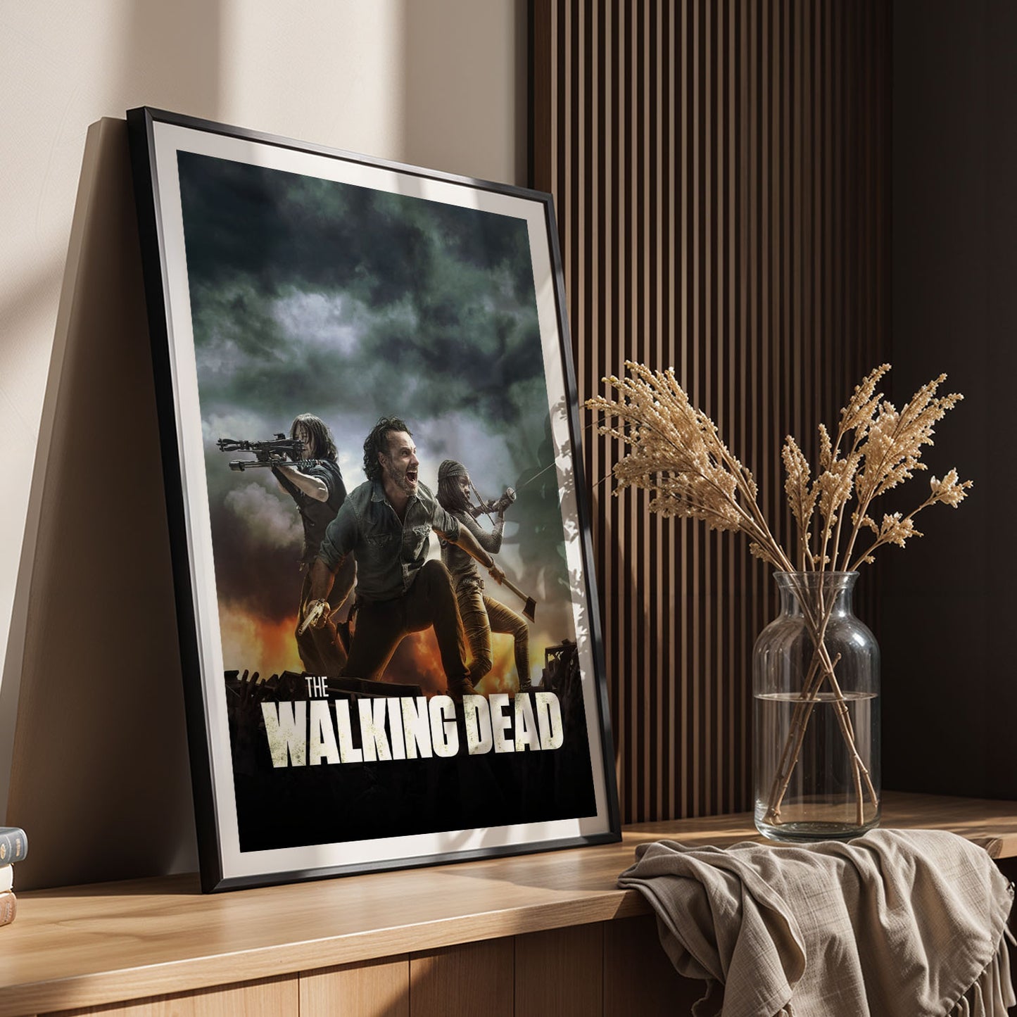 Flex Designs Poster The Walking Dead Key Art 5 x 7" Home Goods - TV Show 2010 TV Show Poster