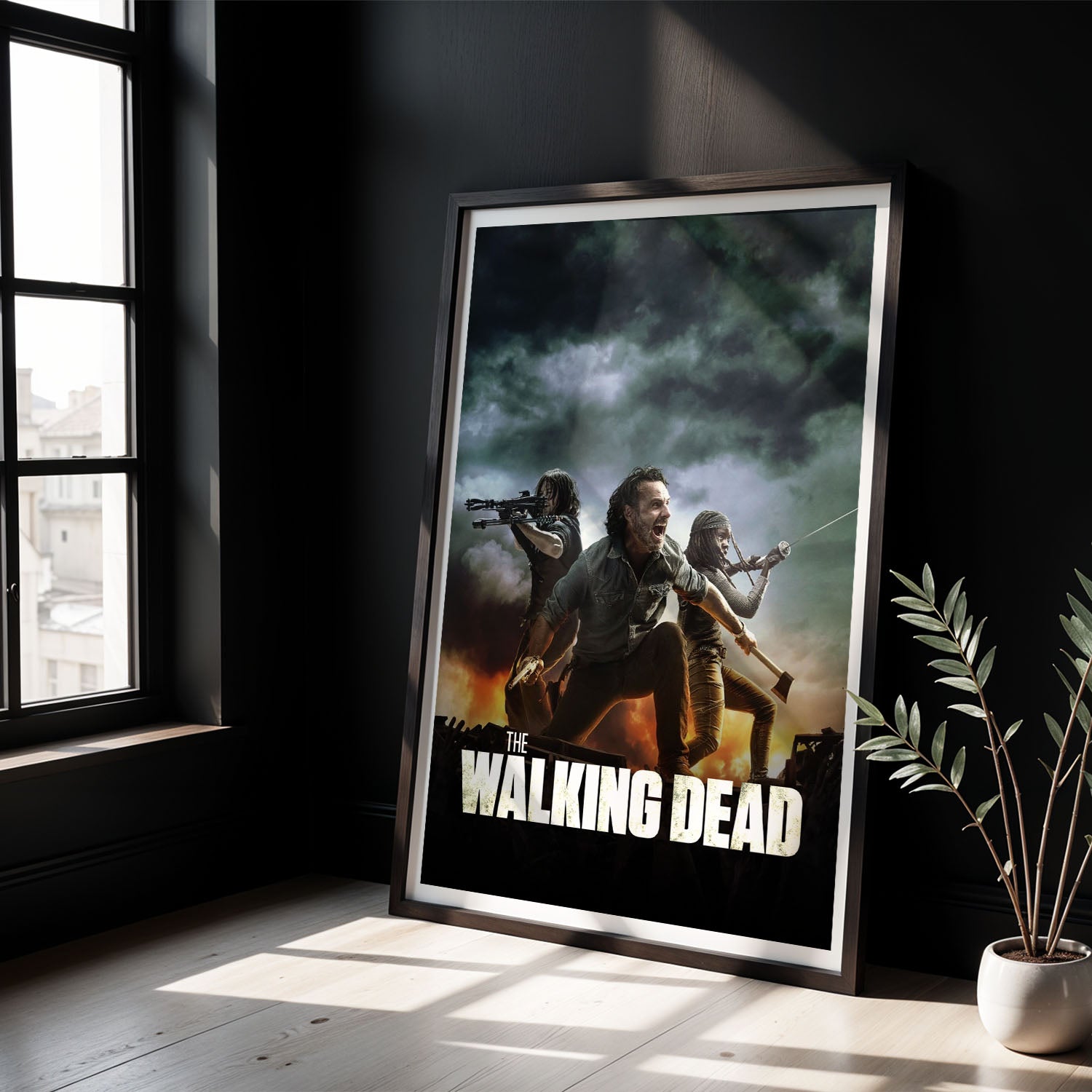 Flex Designs Poster The Walking Dead Key Art 8 x 10" Home Goods - TV Show 2010 TV Show Poster