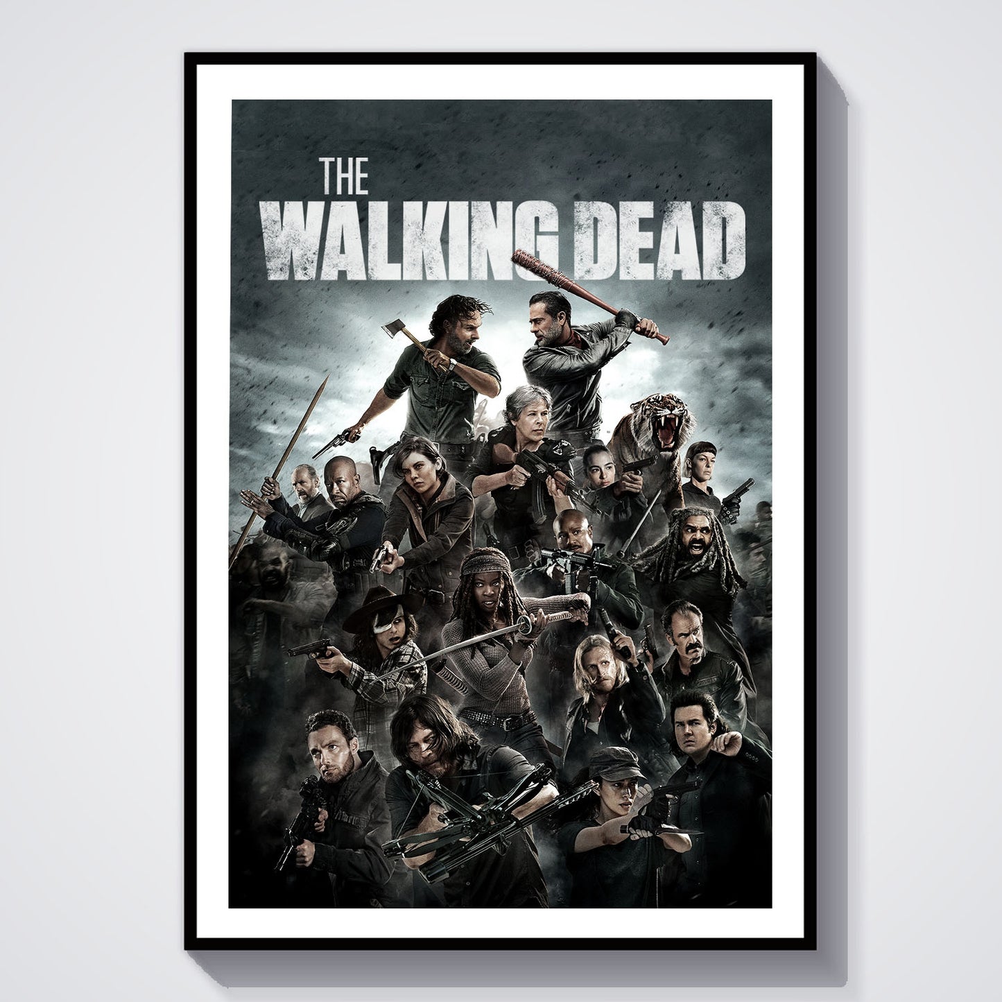 Flex Designs Poster The Walking Dead Cover 8 x 10" Home Goods - TV Show 2010 TV Show Poster