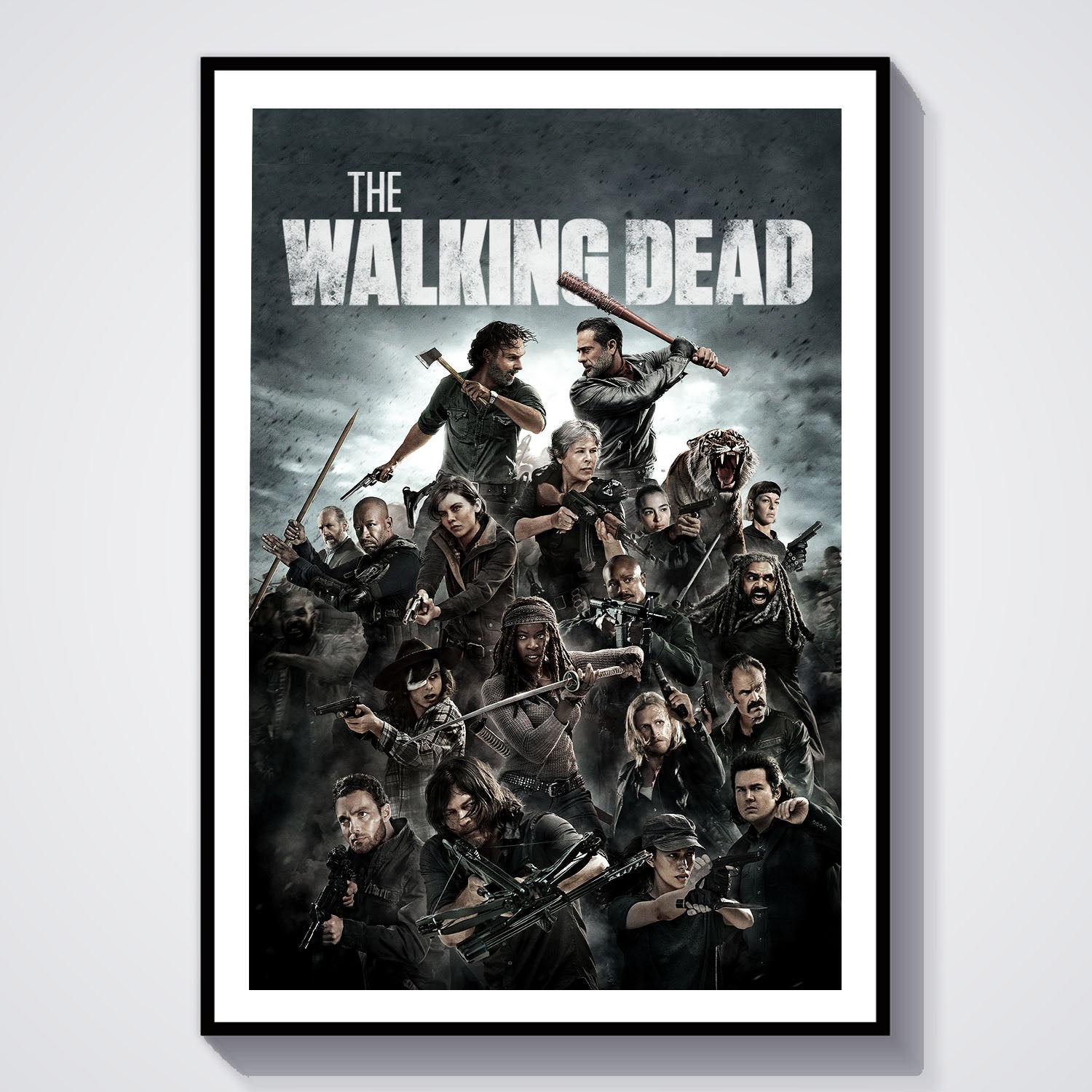 Flex Designs Poster The Walking Dead Cover 8 x 10" Home Goods - TV Show 2010 TV Show Poster