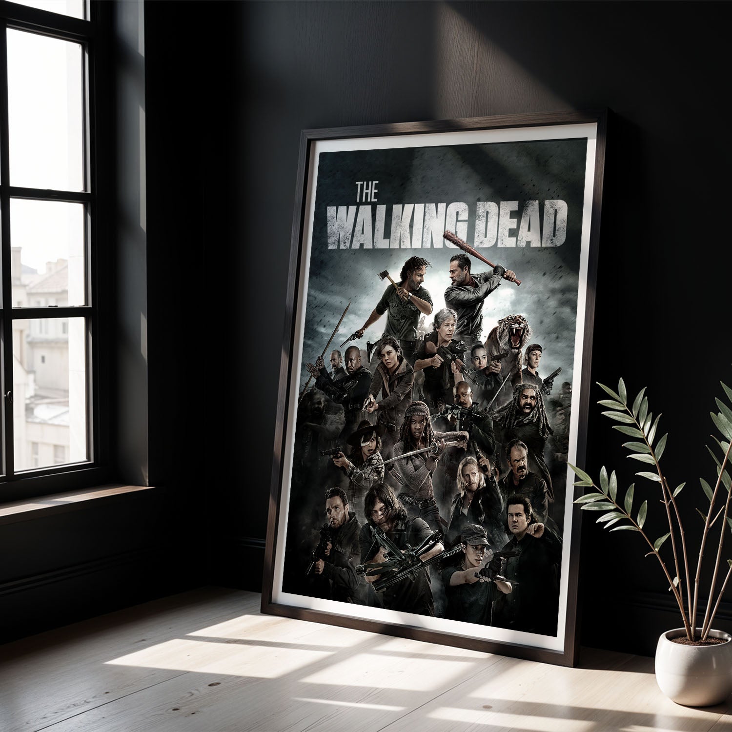 Flex Designs Poster The Walking Dead Cover 8 x 10" Home Goods - TV Show 2010 TV Show Poster
