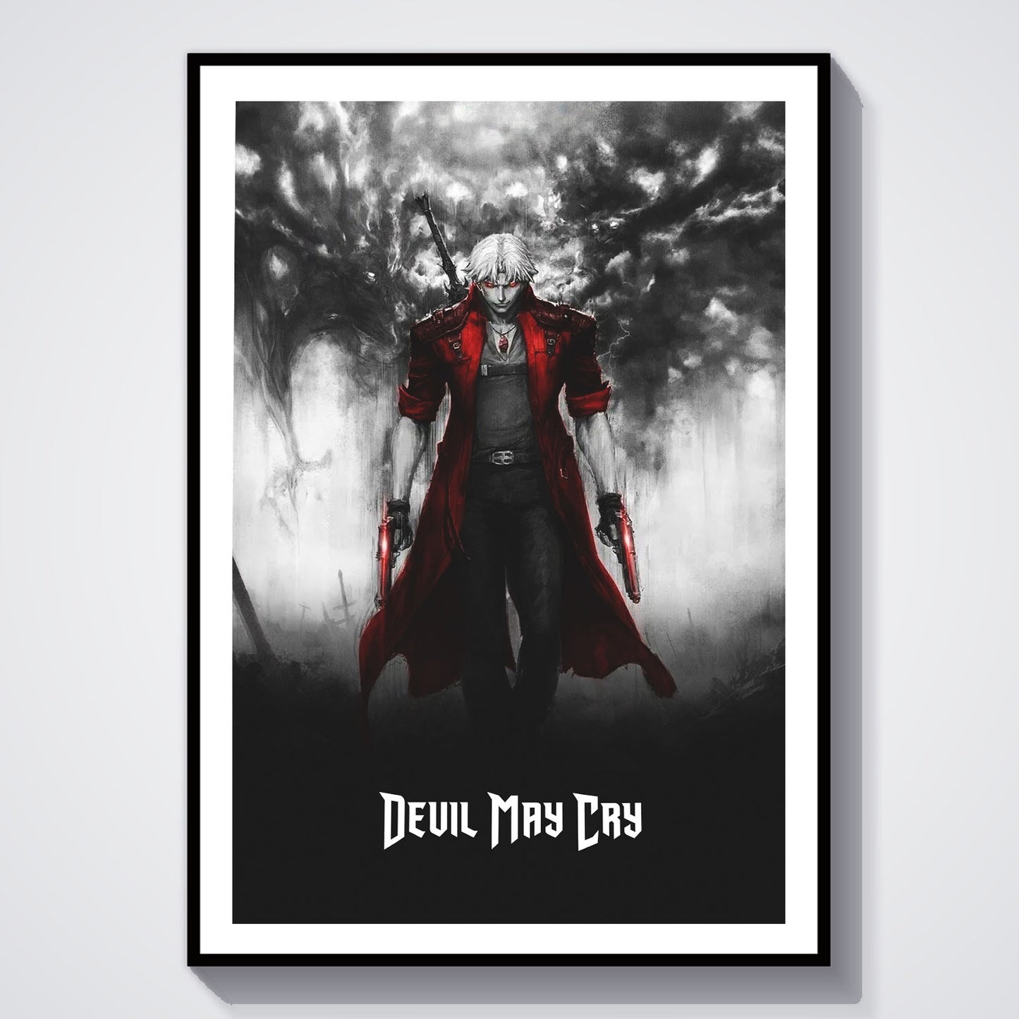 Flex Designs Poster Devil May Cry Noir 8 x 10" Home Goods - TV Show 2025 TV Show Poster