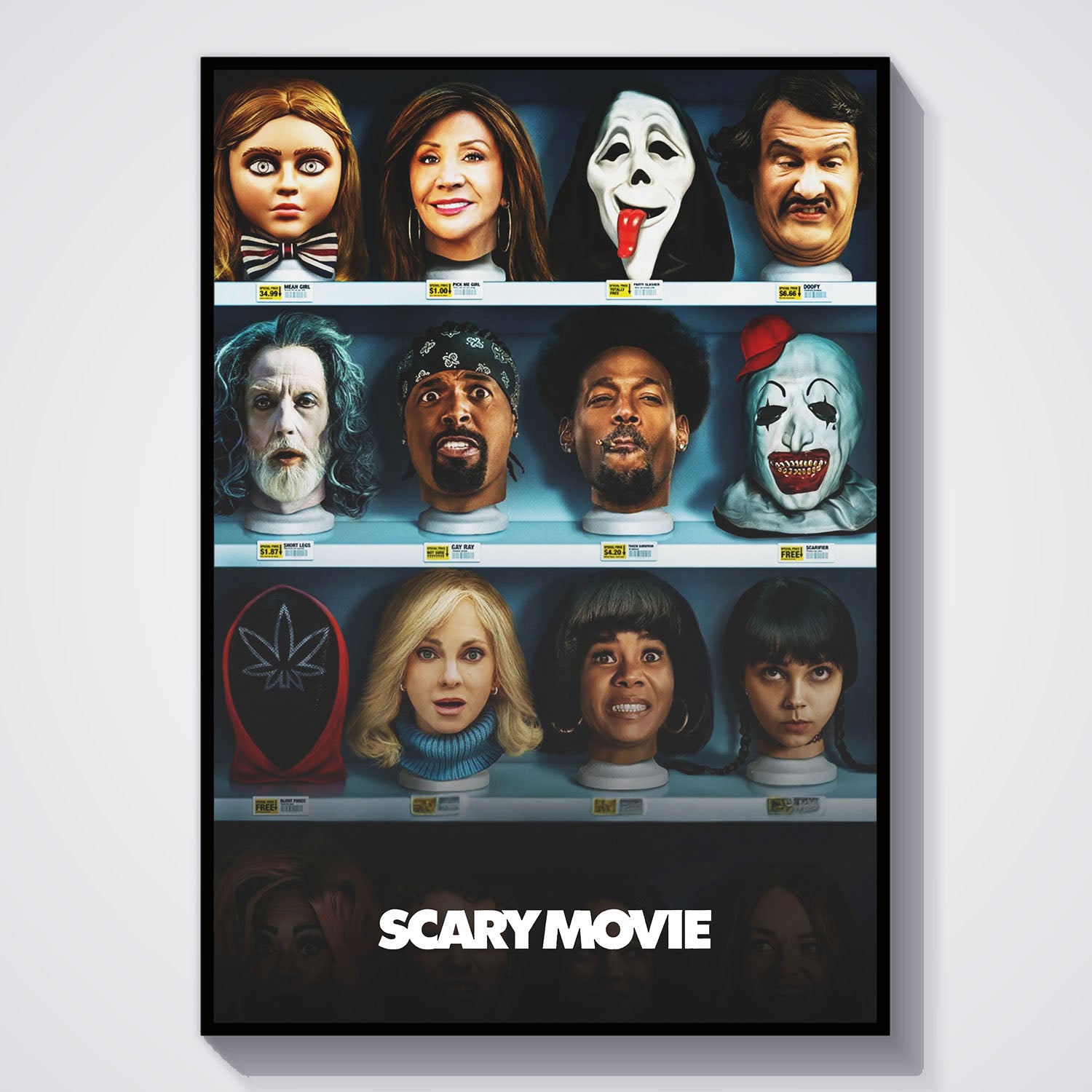 Flex Designs Poster Scary Movie Cinematic 5 x 7" Home Goods - Movie 2026 Movie Poster