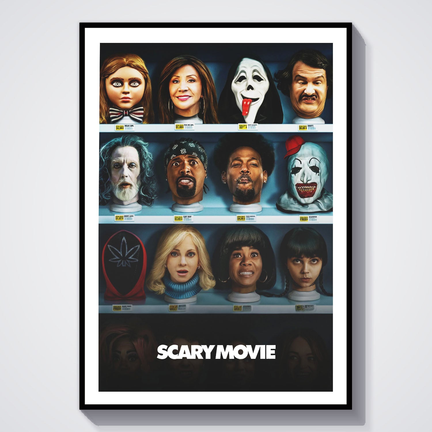 Flex Designs Poster Scary Movie Cinematic 8 x 10" Home Goods - Movie 2026 Movie Poster