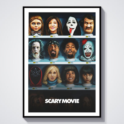 Flex Designs Poster Scary Movie Cinematic 8 x 10" Home Goods - Movie 2026 Movie Poster