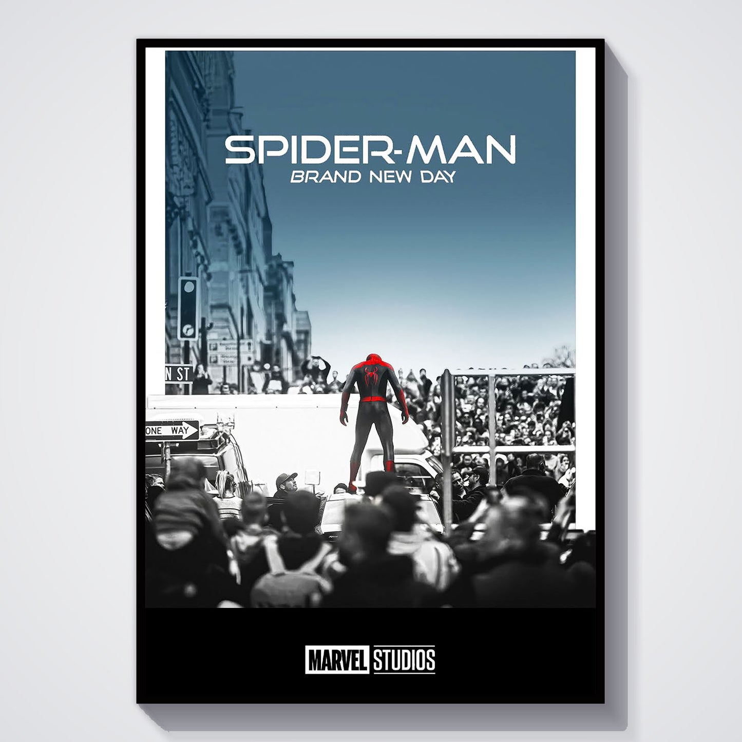 Flex Designs Poster SpiderMan Brand New Day Simple 5 x 7" Home Goods - Movie 2026 Movie Poster