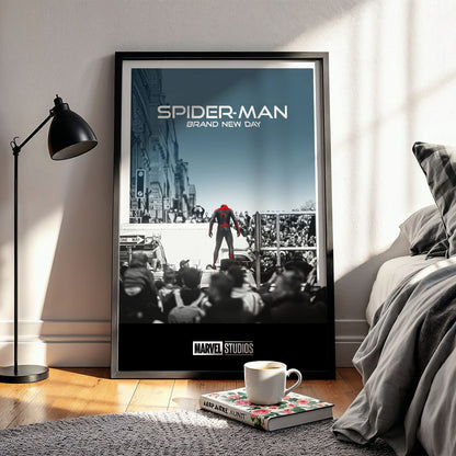 Flex Designs Poster SpiderMan Brand New Day Simple 5 x 7" Home Goods - Movie 2026 Movie Poster
