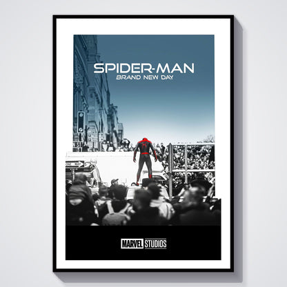 Flex Designs Poster SpiderMan Brand New Day Simple 8 x 10" Home Goods - Movie 2026 Movie Poster