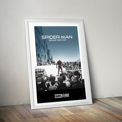 Flex Designs Poster SpiderMan Brand New Day Simple 8 x 10" Home Goods - Movie 2026 Movie Poster