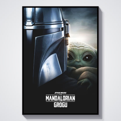 Flex Designs Poster Star Wars The Mandalorian and Grogu Theatrical 5 x 7" Home Goods - Movie 2026 Movie Poster
