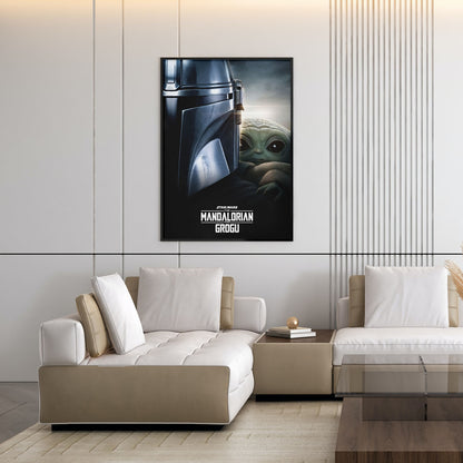 Flex Designs Poster Star Wars The Mandalorian and Grogu Theatrical 5 x 7" Home Goods - Movie 2026 Movie Poster
