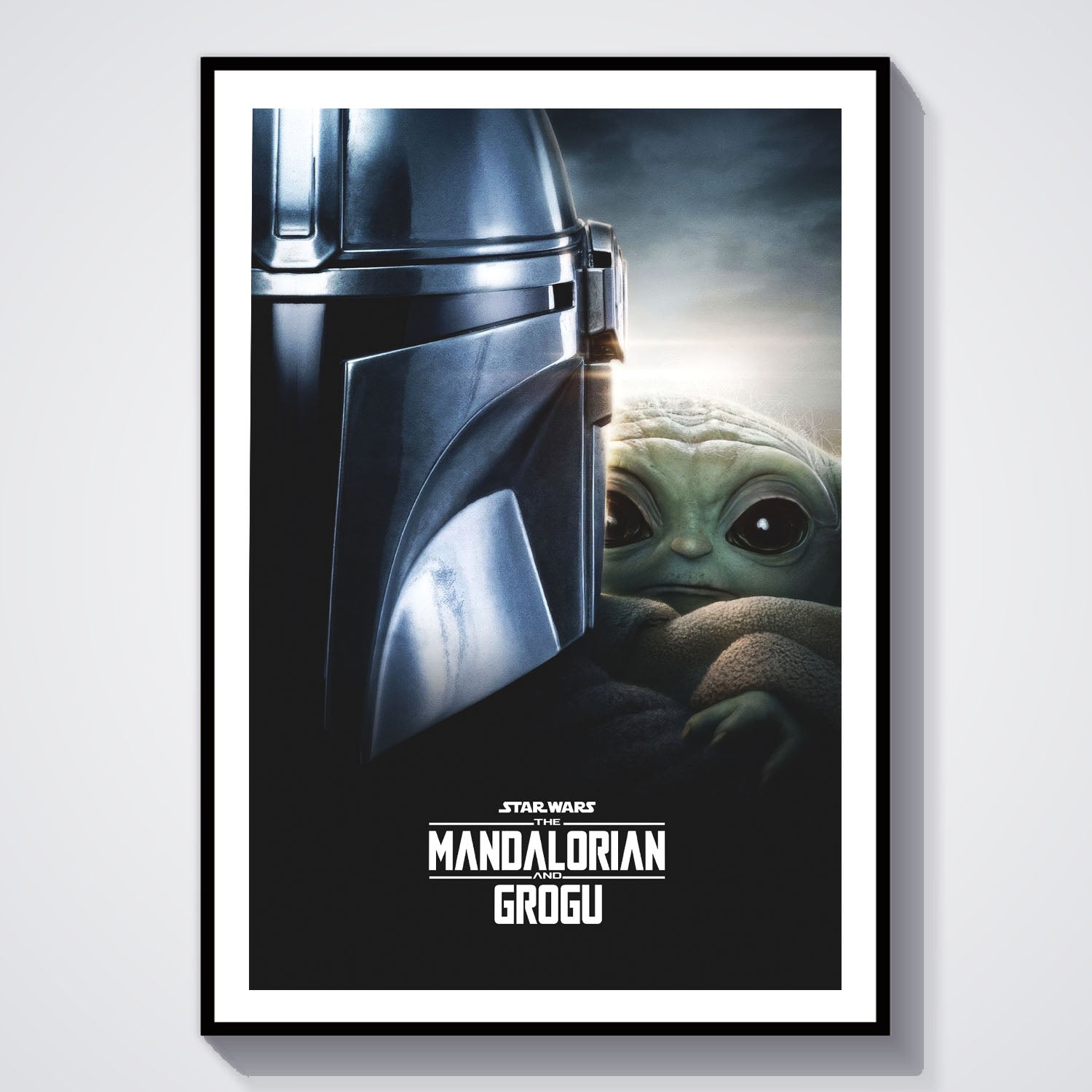 Flex Designs Poster Star Wars The Mandalorian and Grogu Theatrical 8 x 10" Home Goods - Movie 2026 Movie Poster