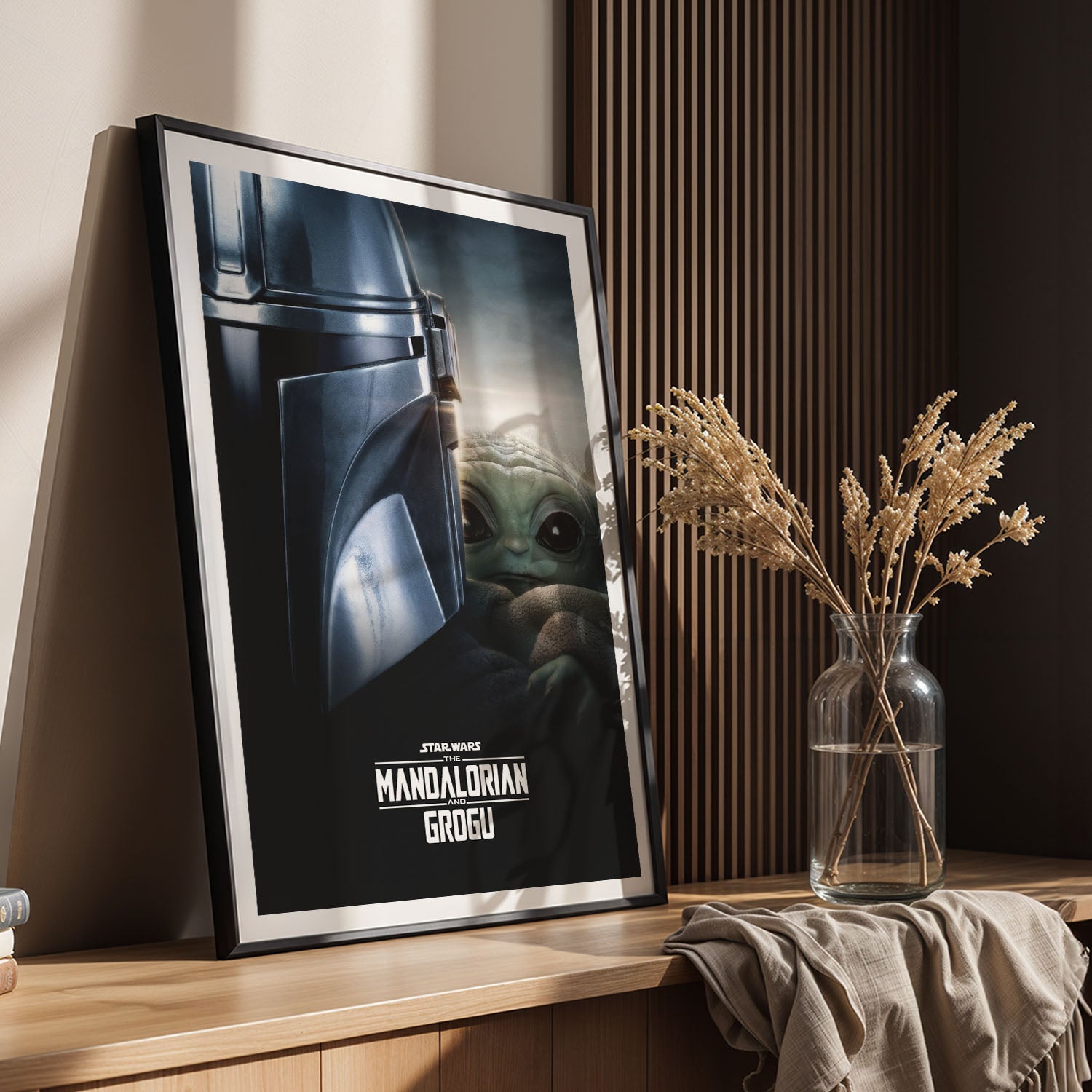 Flex Designs Poster Star Wars The Mandalorian and Grogu Theatrical 5 x 7" Home Goods - Movie 2026 Movie Poster